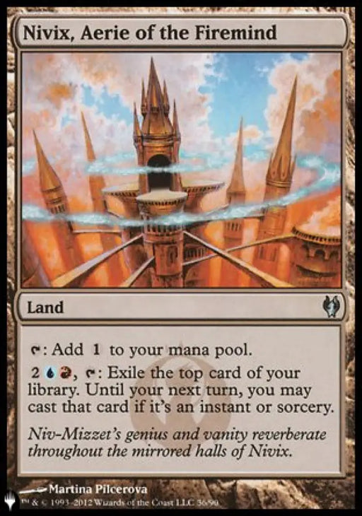 Nivix Aerie of the Firemind [The List] - MTG Single