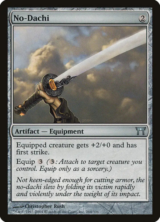 No-Dachi [Champions of Kamigawa] - MTG Single