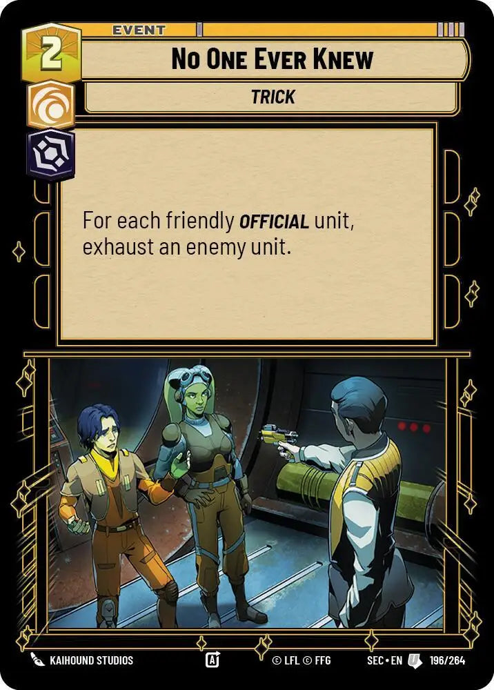 No One Ever Knew (196/264) [Secrets of Power]