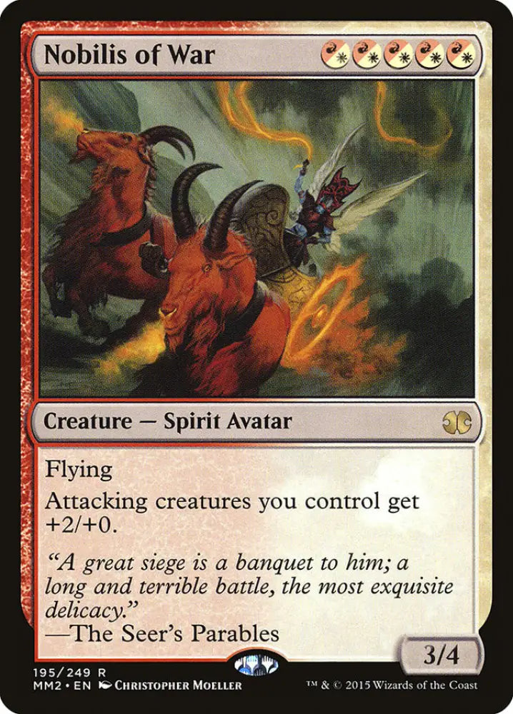 Nobilis of War [Modern Masters 2015] - MTG Single