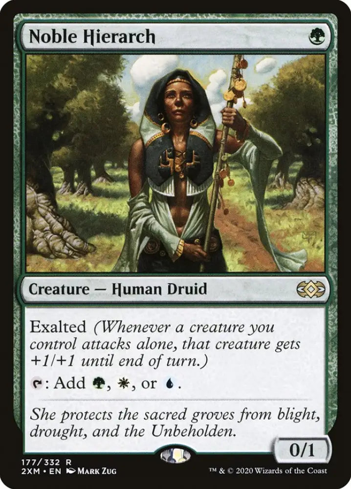 Noble Hierarch [Double Masters] - MTG Single