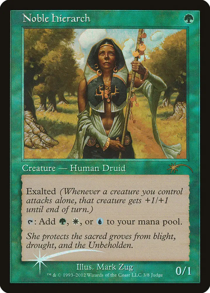 Noble Hierarch [Judge Gift Cards 2012] - MTG Single
