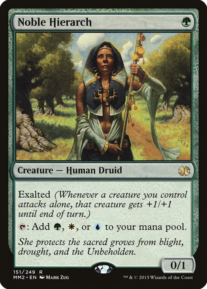 Noble Hierarch [Modern Masters 2015] - MTG Single