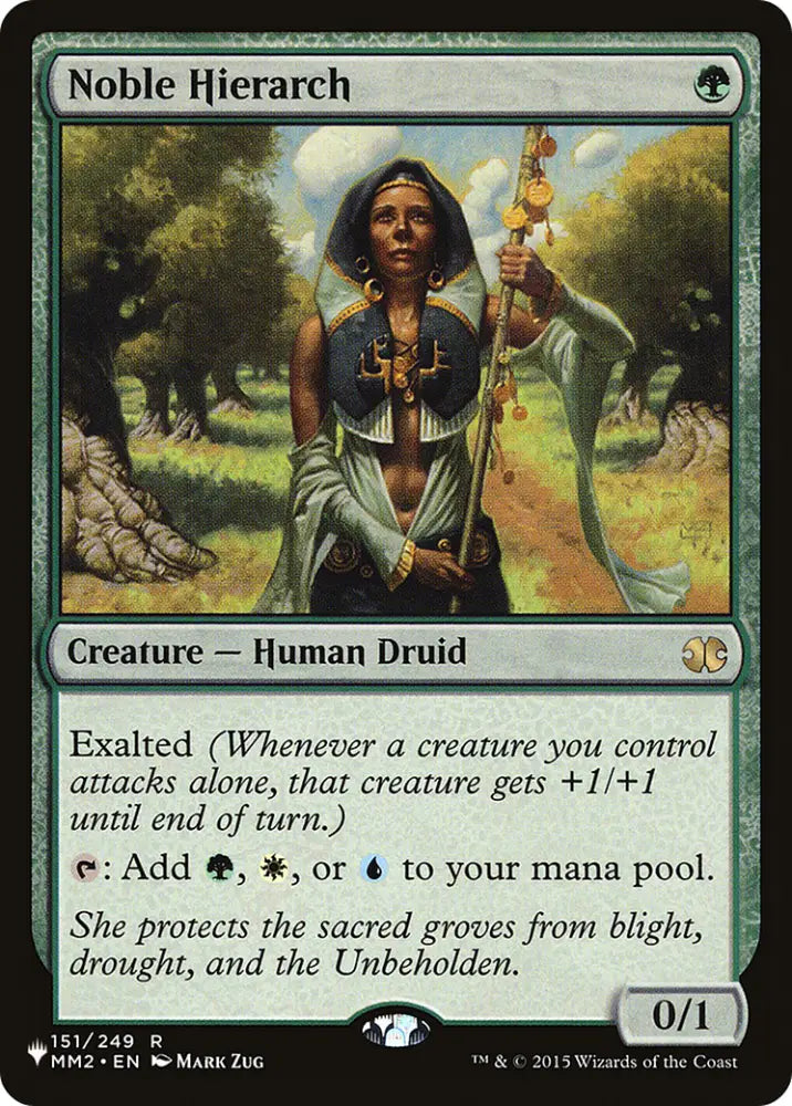 Noble Hierarch [The List] - MTG Single