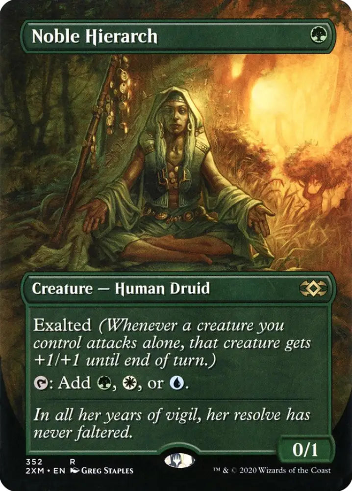 Noble Hierarch (Toppers) [Double Masters] - MTG Single