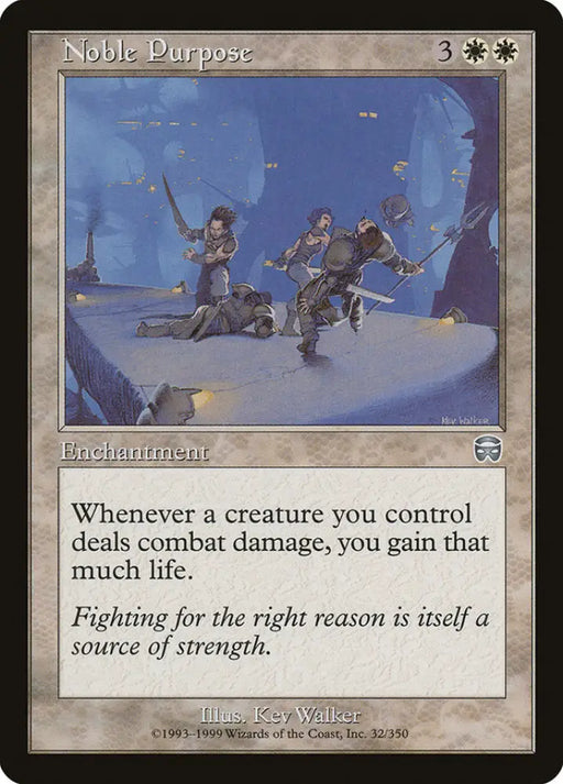 Noble Purpose [Mercadian Masques] - MTG Single