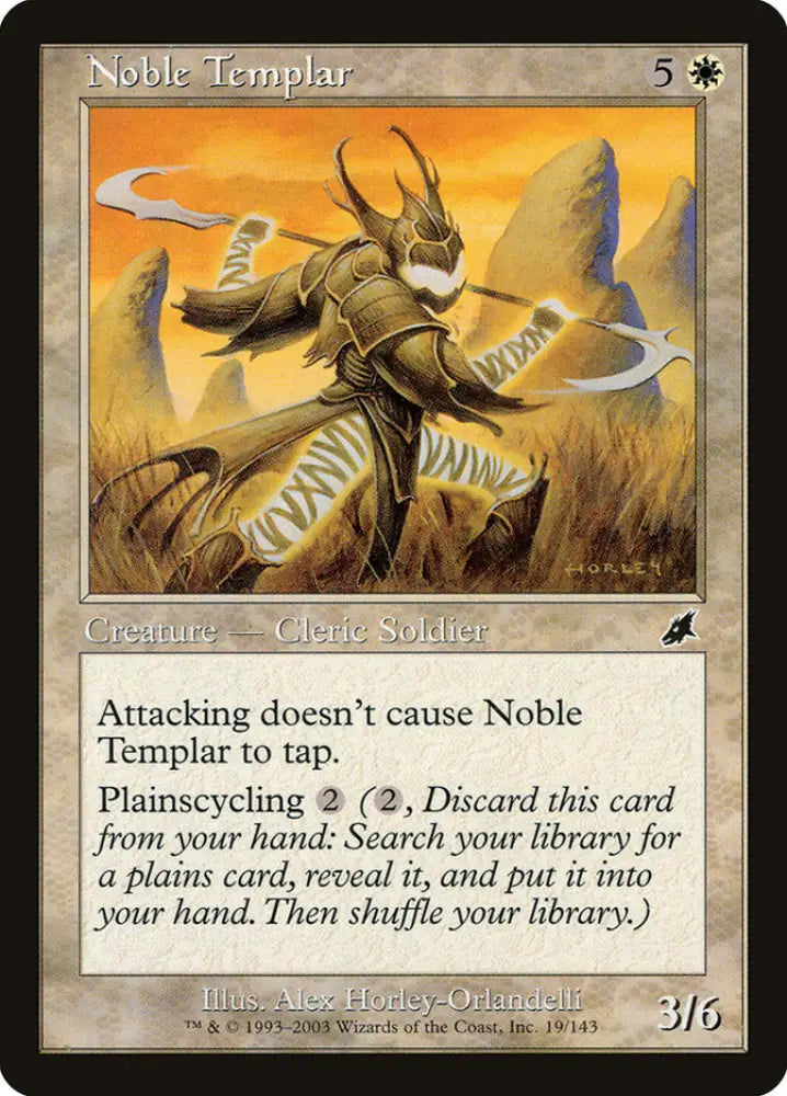 Noble Templar [Scourge] - MTG Single