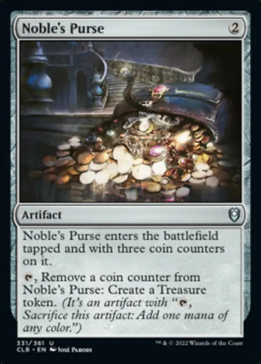 Noble’s Purse [Commander Legends: Battle for Baldur’s Gate] - MTG Single