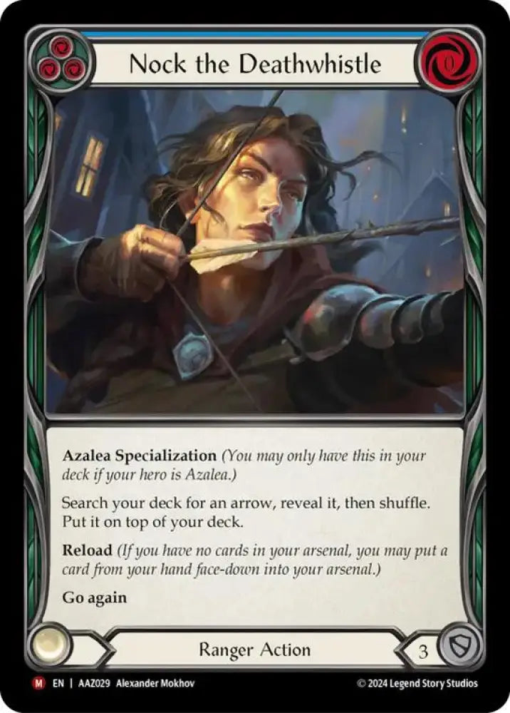 Nock the Deathwhistle [AAZ029] (Armory Deck: Azalea) - Flesh And Blood Single