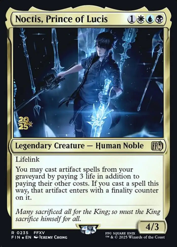 Noctis, Prince of Lucis (235s) [Final Fantasy Promos]