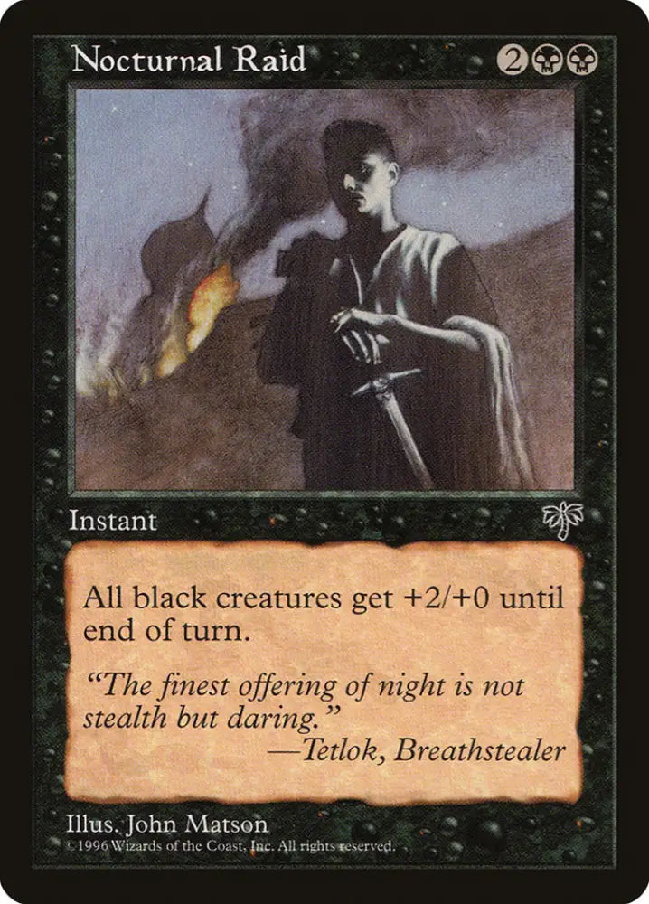 Nocturnal Raid [Mirage] - MTG Single