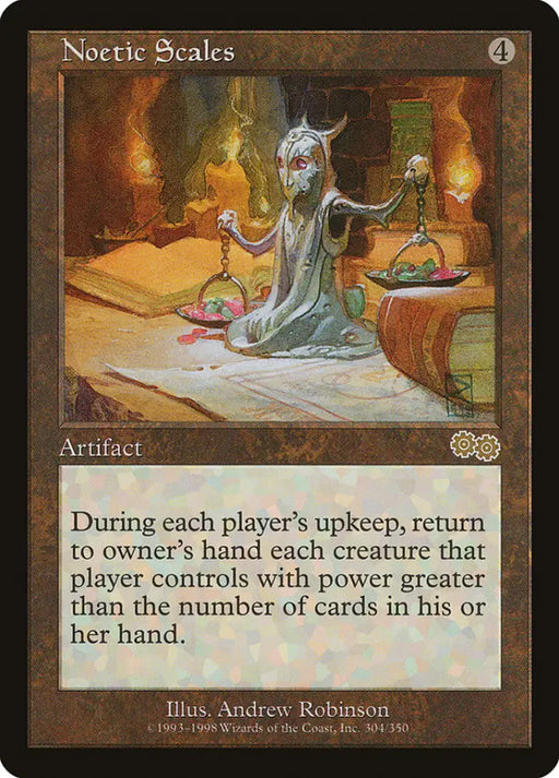 Noetic Scales [Urza’s Saga] - MTG Single