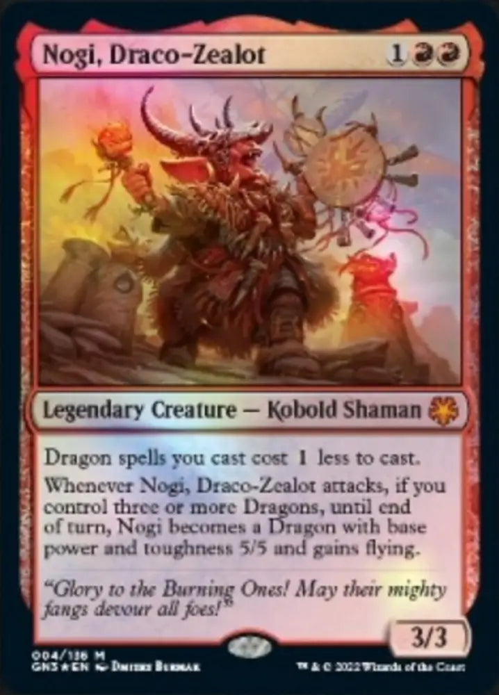 Nogi Draco-Zealot [Game Night: Free-for-All] - MTG Single