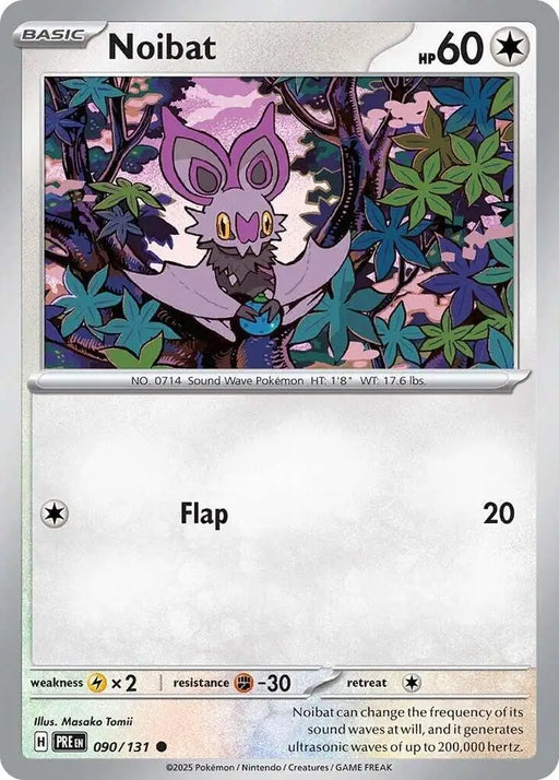 Noibat (090/131) [Scarlet & Violet: Prismatic Evolutions] - Pokemon Single