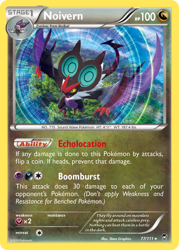 Noivern (77/111) [XY: Furious Fists] - Pokemon Single