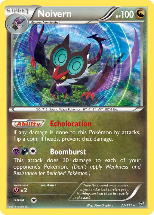 Noivern (77/111) [XY: Furious Fists] - Pokemon Single
