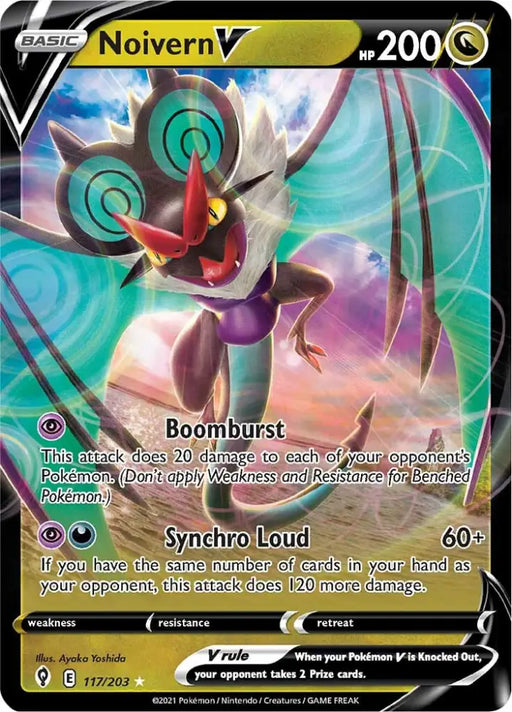 Noivern V (117/203) [Sword & Shield: Evolving Skies] - Pokemon Single
