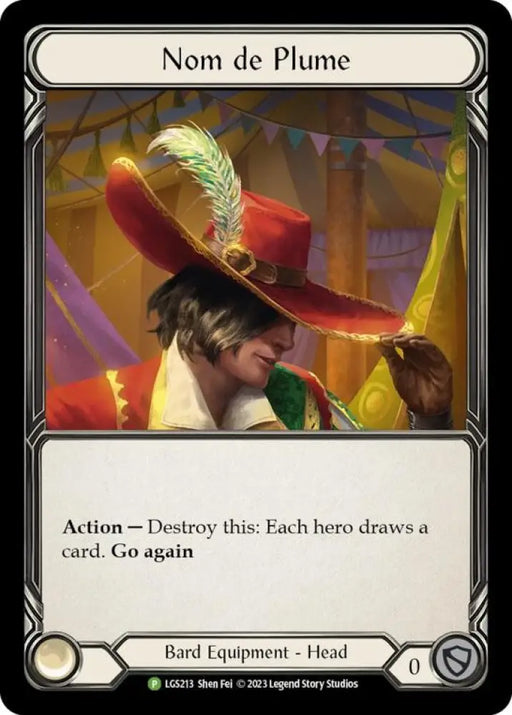 Nom de Plume [LGS213] (Promo) Rainbow Foil - Flesh And Blood Single