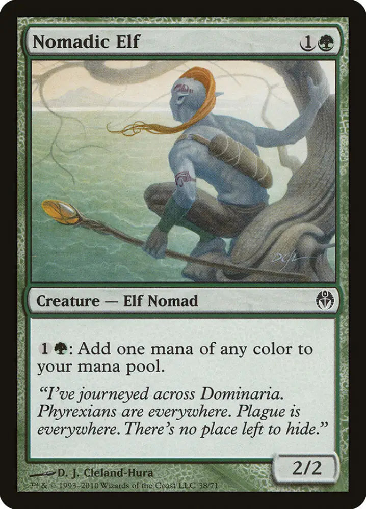 Nomadic Elf [Duel Decks: Phyrexia vs. the Coalition] - MTG Single