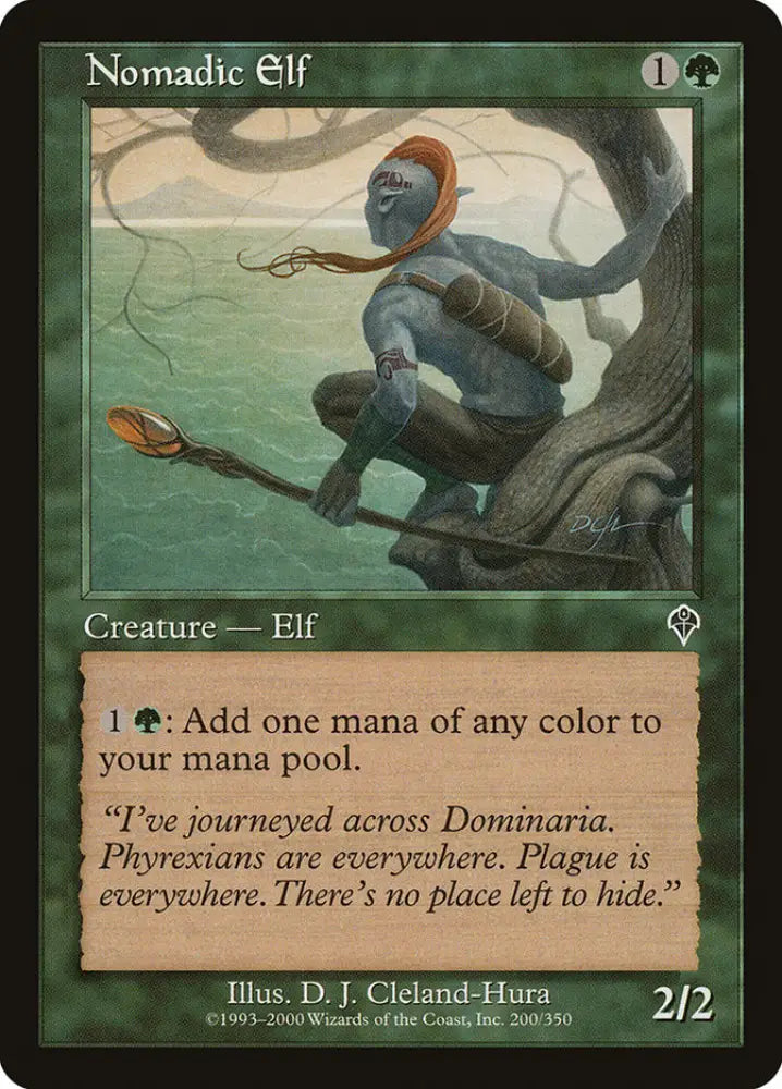 Nomadic Elf [Invasion] - MTG Single