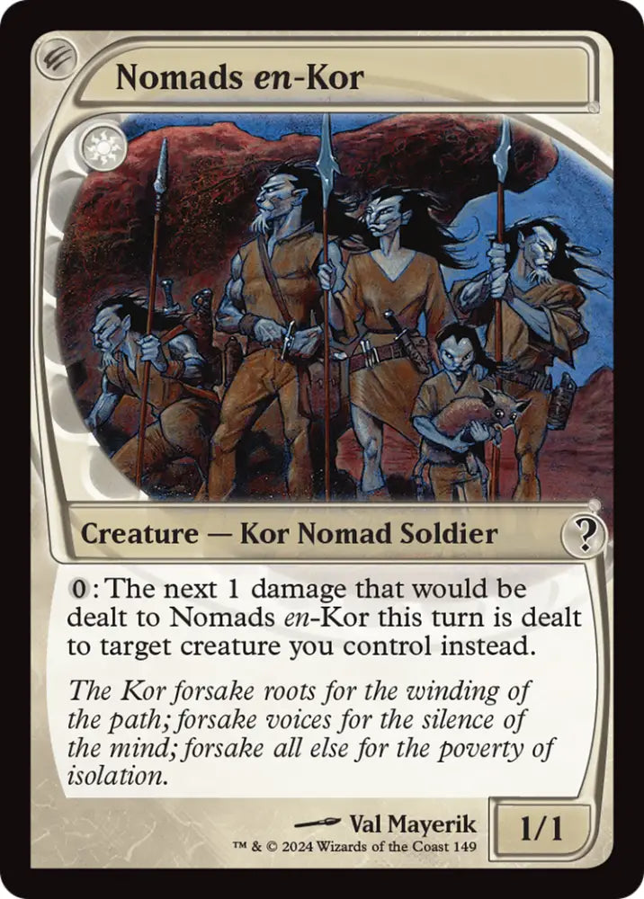 Nomads en-Kor (Future Sight) [Mystery Booster 2] - MTG Single