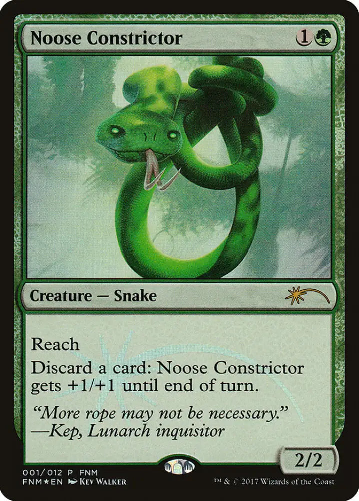 Noose Constrictor [Friday Night Magic 2017] - MTG Single