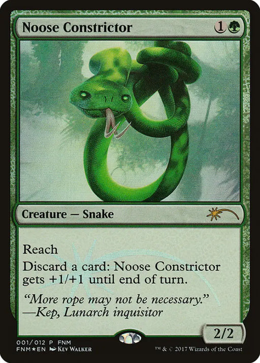 Noose Constrictor [Friday Night Magic 2017] - MTG Single