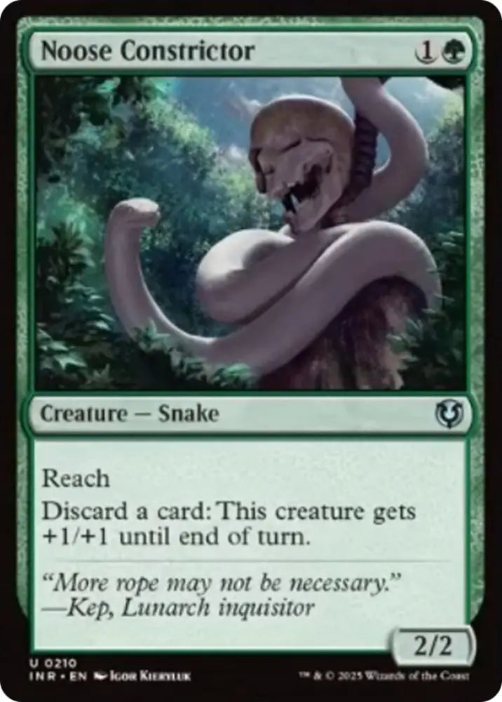 Noose Constrictor [Innistrad Remastered] - MTG Single