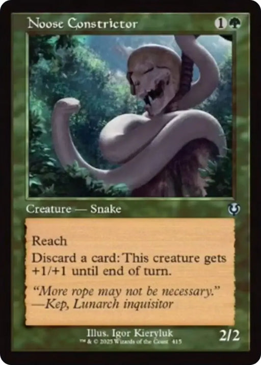 Noose Constrictor (Retro Frame) [Innistrad Remastered] - MTG Single