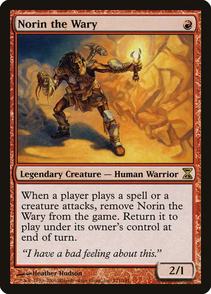 Norin the Wary [Time Spiral] - MTG Single