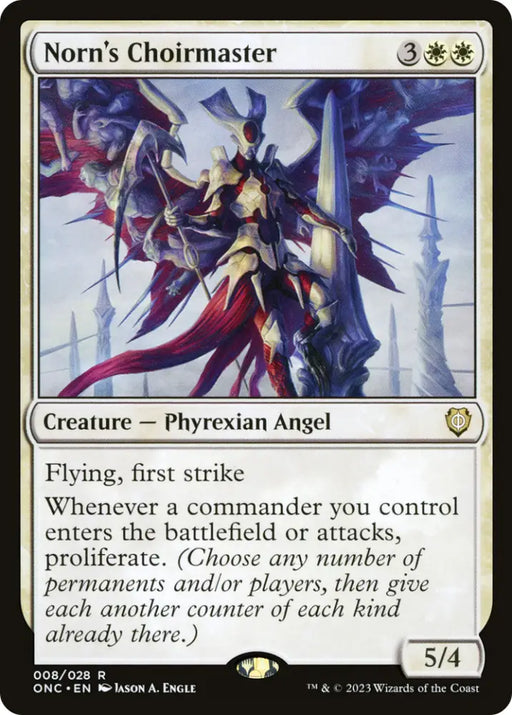 Norn’s Choirmaster [Phyrexia: All Will Be One Commander] - MTG Single