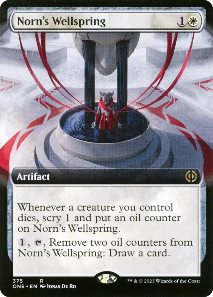 Norn’s Wellspring (Extended Art) [Phyrexia: All Will Be One] - MTG Single