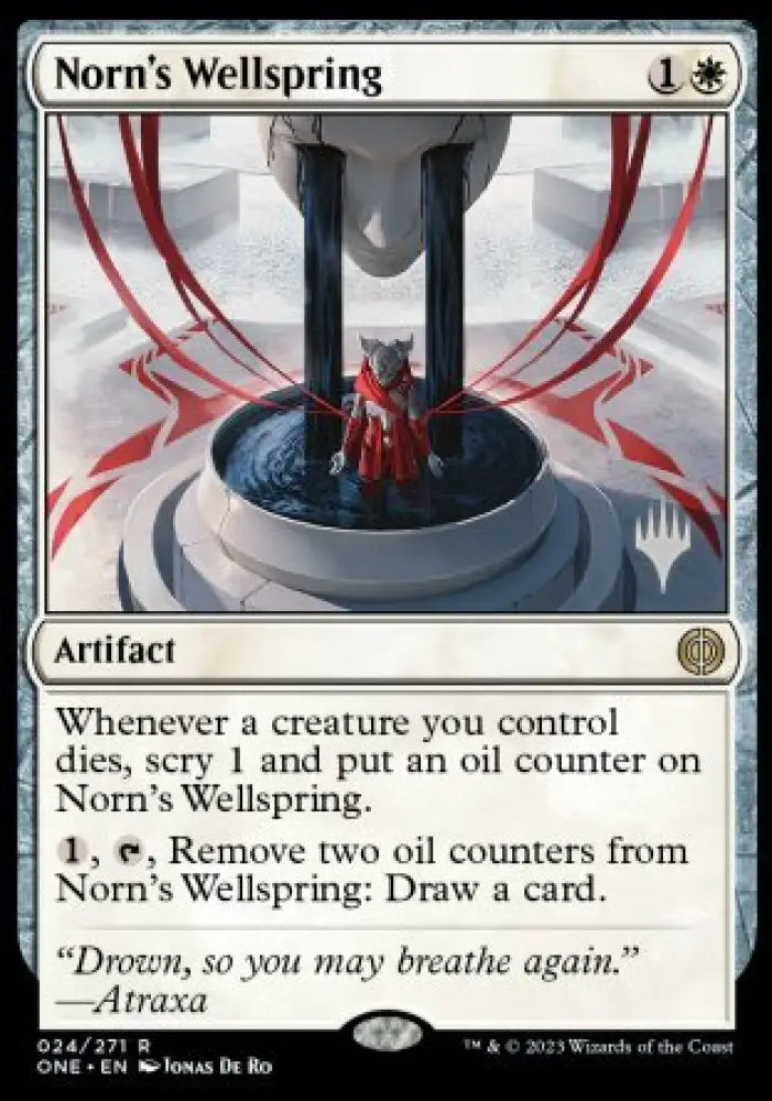 Norn’s Wellspring (Promo Pack) [Phyrexia: All Will Be One Promos] - MTG Single