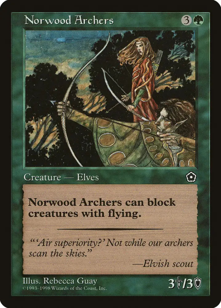 Norwood Archers [Portal Second Age] - MTG Single