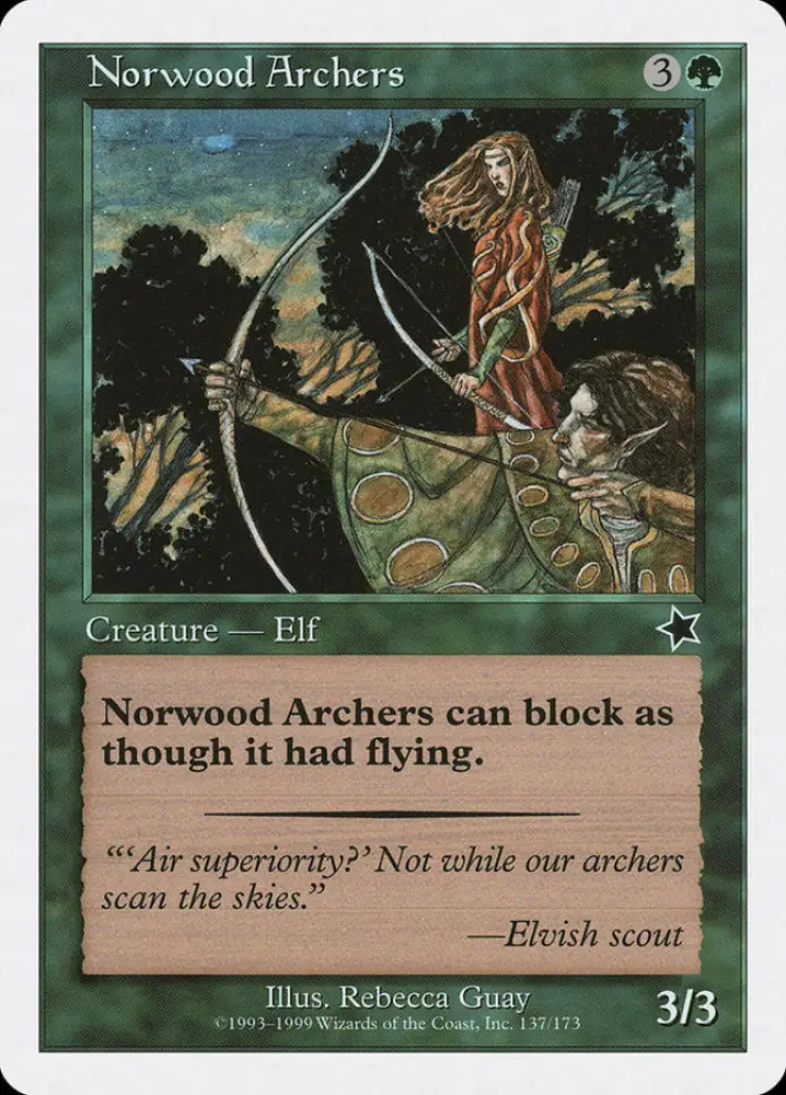Norwood Archers [Starter 1999] - MTG Single