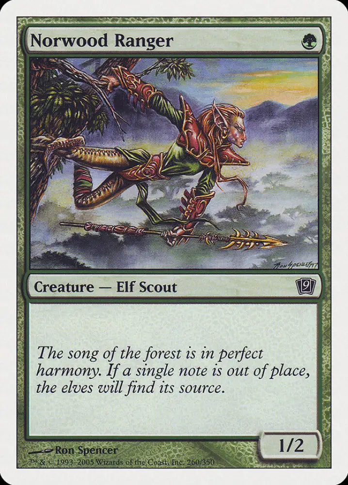 Norwood Ranger [Ninth Edition] - MTG Single