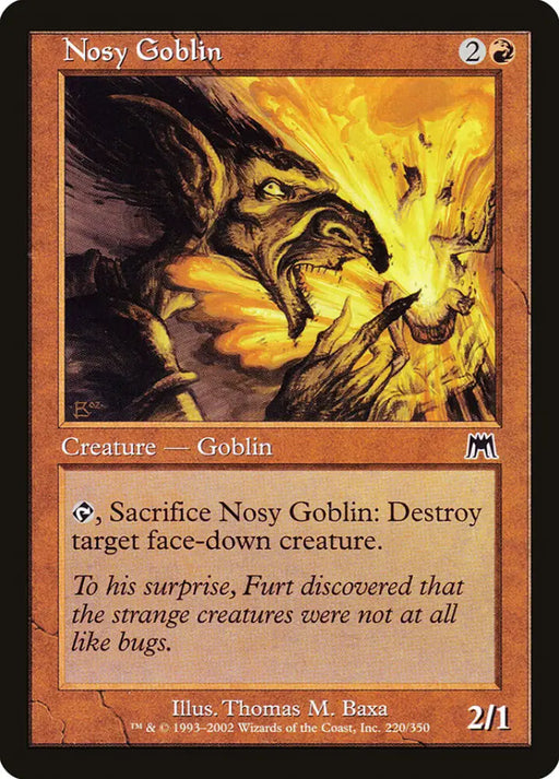 Nosy Goblin [Onslaught] - MTG Single