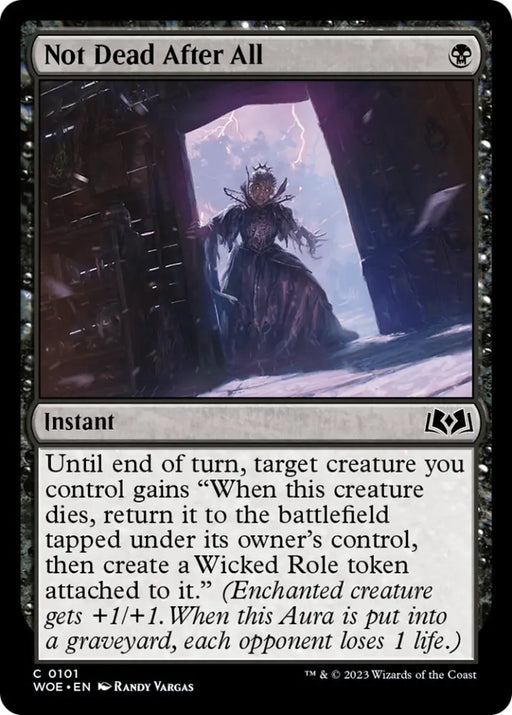 Not Dead After All [Wilds of Eldraine] - MTG Single