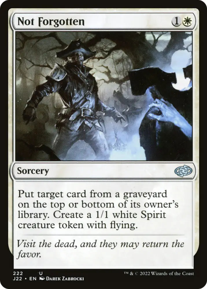 Not Forgotten [Jumpstart 2022] - MTG Single
