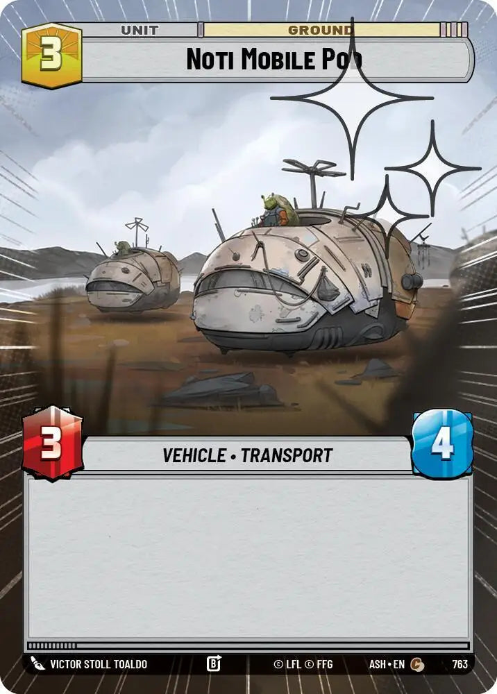 Noti Mobile Pod (Hyperspace Foil) (763) [Ashes of the Empire]