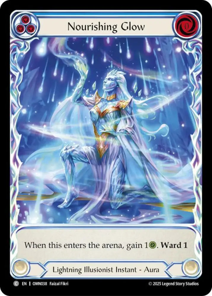 Nourishing Glow (Blue) (Extended Art) (OMN038) [Omens of the Third Age]