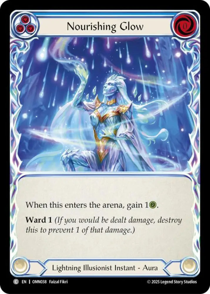 Nourishing Glow (Blue) (OMN038) [Omens of the Third Age]