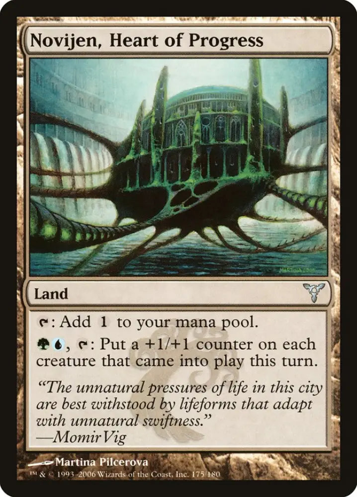 Novijen Heart of Progress [Dissension] - MTG Single
