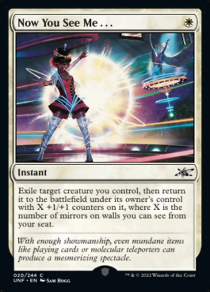 Now You See Me. [Unfinity] - MTG Single