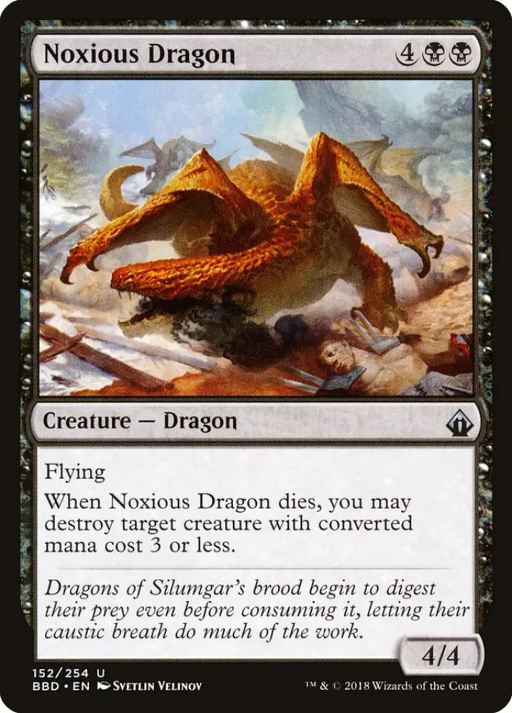 Noxious Dragon [Battlebond] - MTG Single