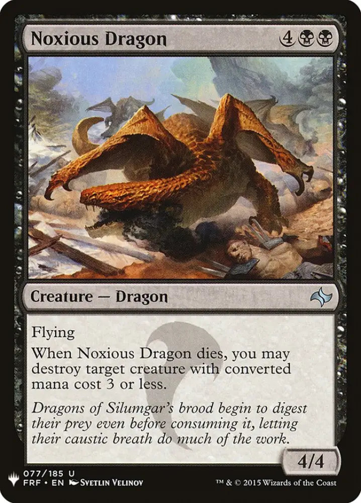 Noxious Dragon [Mystery Booster] - MTG Single