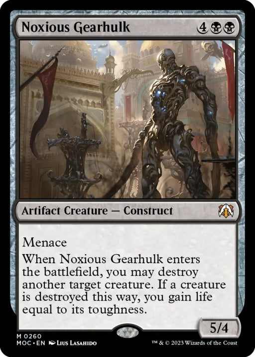 Noxious Gearhulk [March of the Machine Commander] - MTG Single