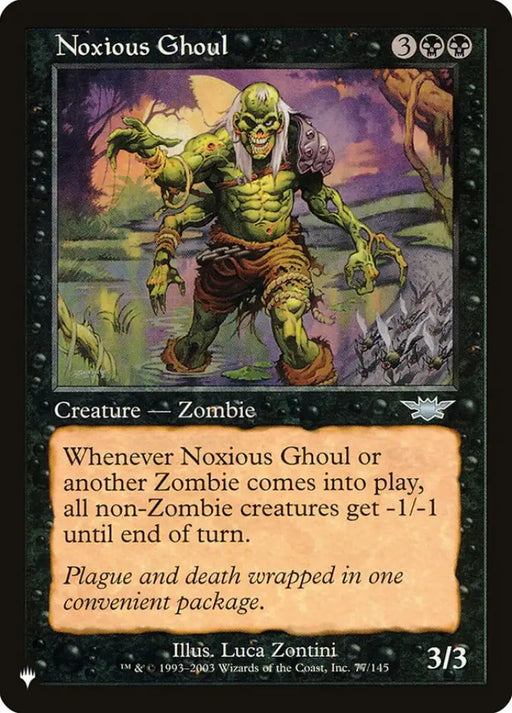 Noxious Ghoul [The List] - MTG Single