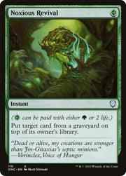 Noxious Revival [Phyrexia: All Will Be One Commander] - MTG Single