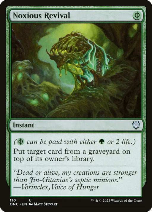Noxious Revival [Phyrexia: All Will Be One Commander] - MTG Single
